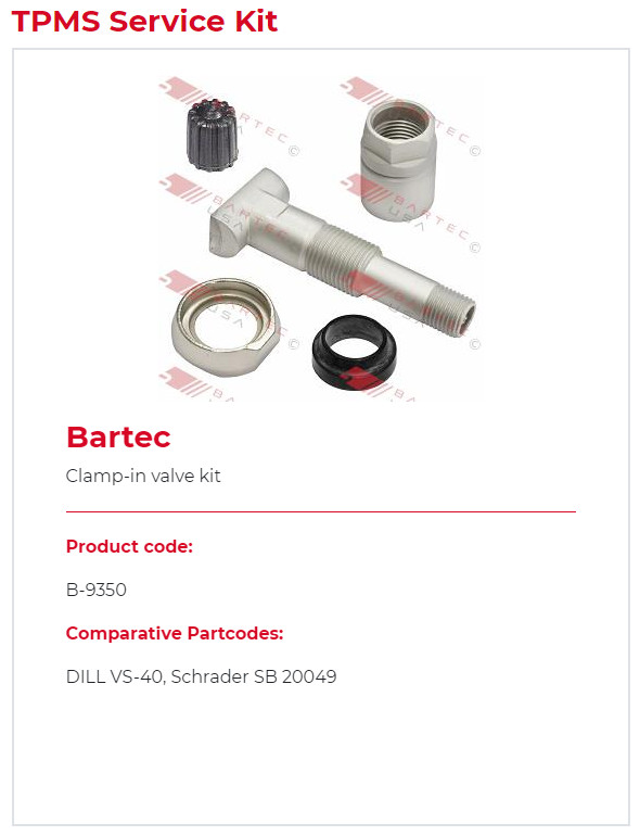 TPMS Service Kit